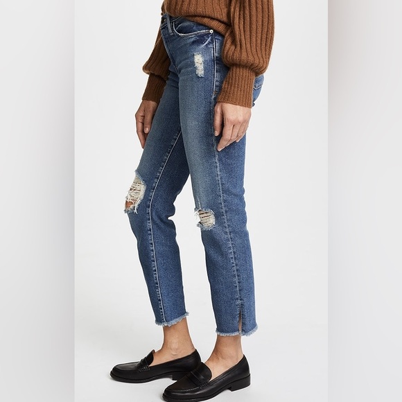 Frame Denim Le Nouveau Straight in Sackett - Picture 4 of 15